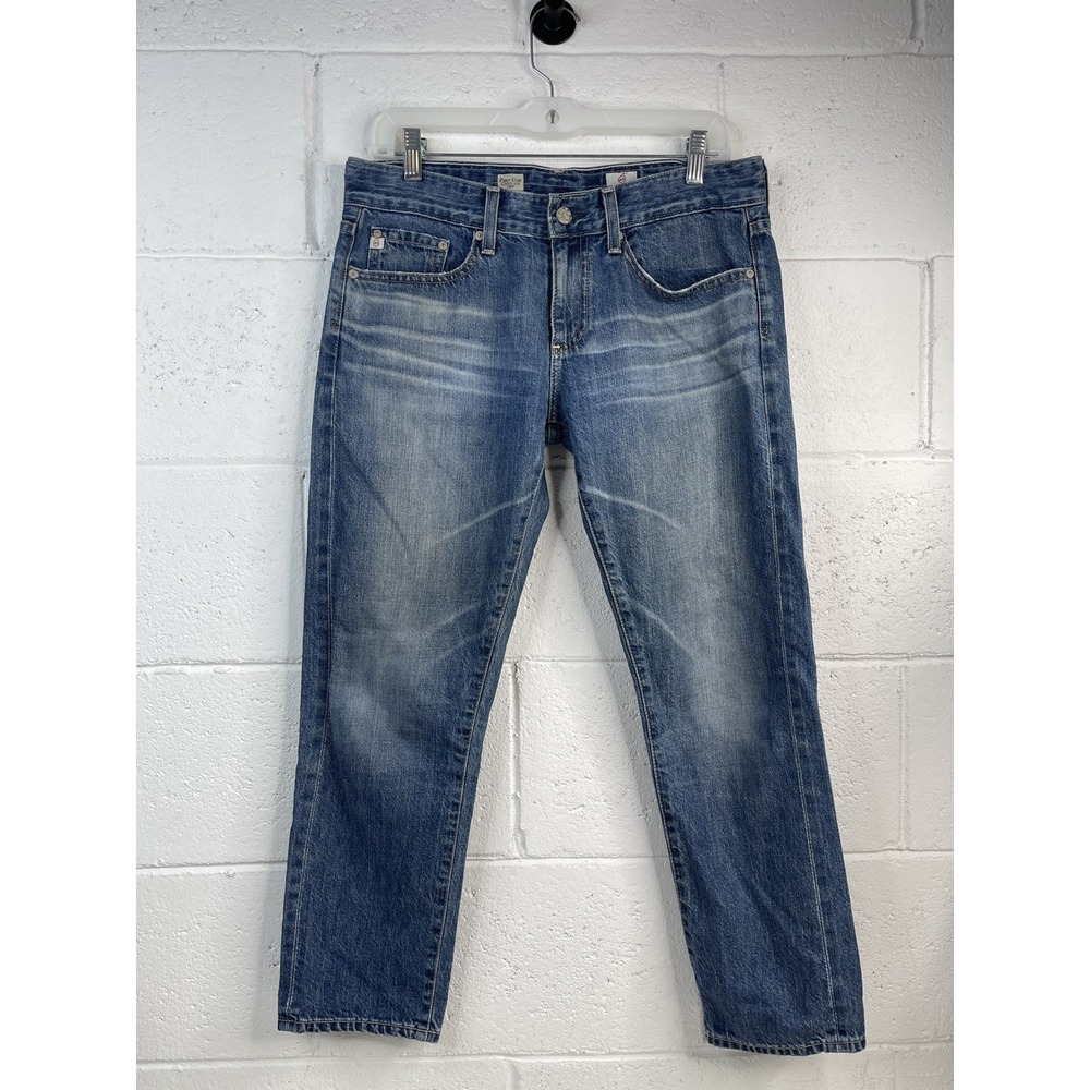 AG Adriano Goldschmied Denim Piper Crop Slouchy Slim Jeans Women's 27 USA Made